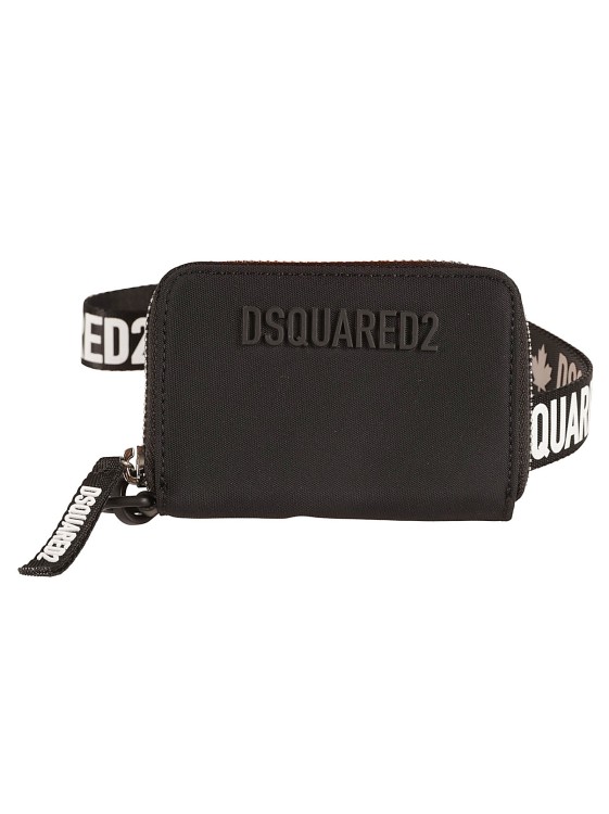 Shop Dsquared2 Raised-logo Continental Wallet In Red