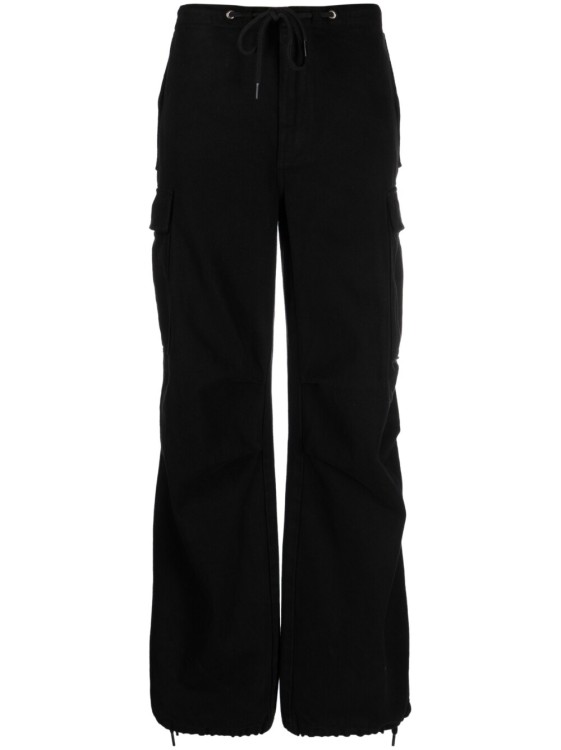 Washed Black Baggy Pants - COLORS