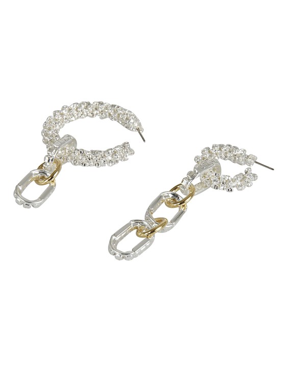 Shop Magda Butrym Earrings In White