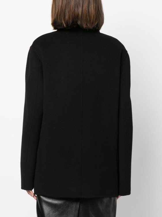 Shop Philosophy Di Lorenzo Serafini Double Breasted Blazer In Black