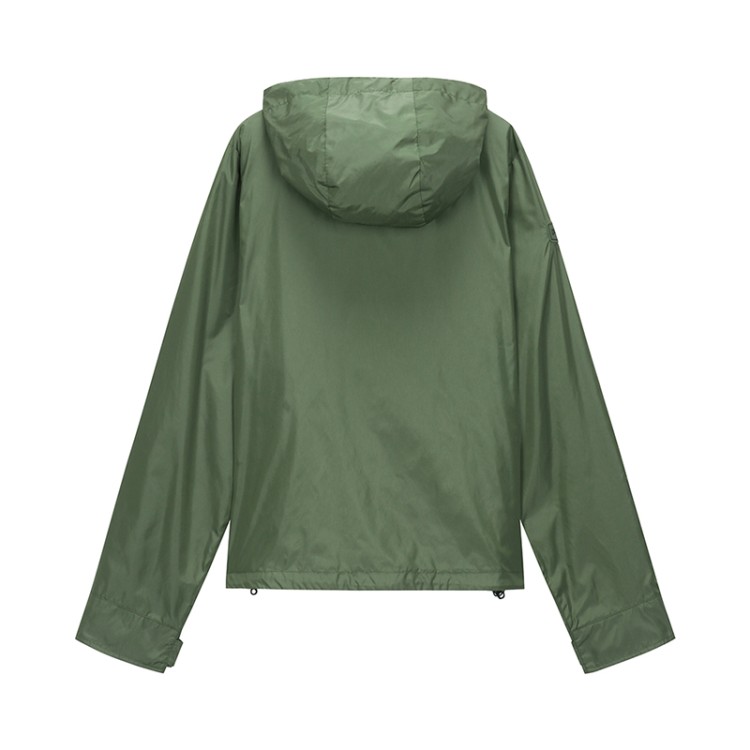 Shop Duvetica Risna S Short Hooded Jacket In Green