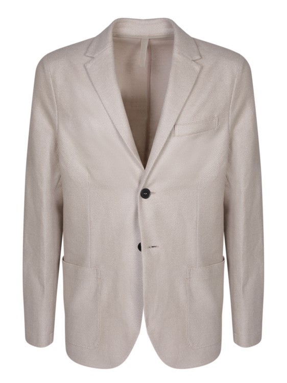 Shop Harris Wharf London Single-breasted Jacket In Neutrals