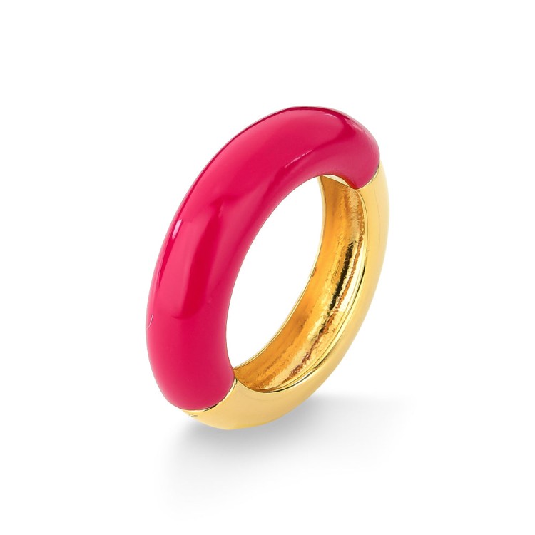 M. Dolores Ballad Ring Pink In Gold