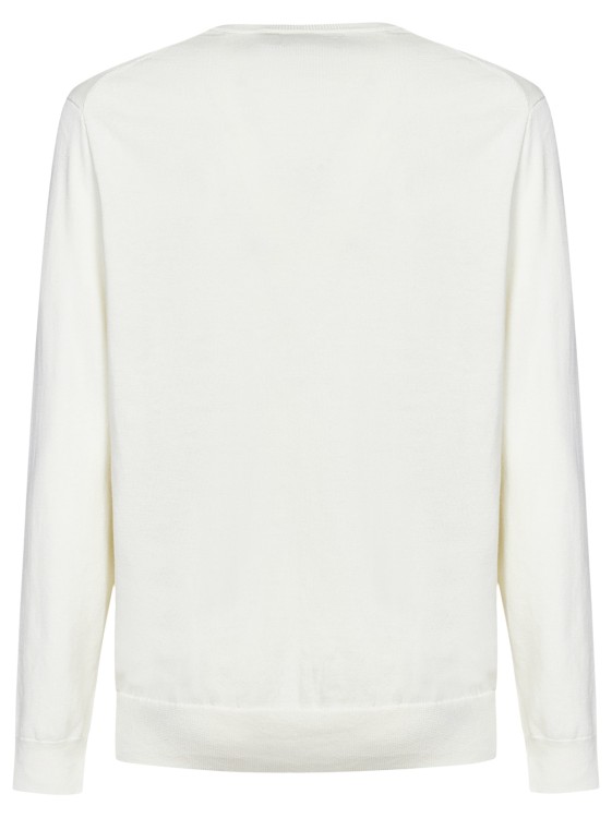 Shop Polo Ralph Lauren Crew Neck Pullover In White