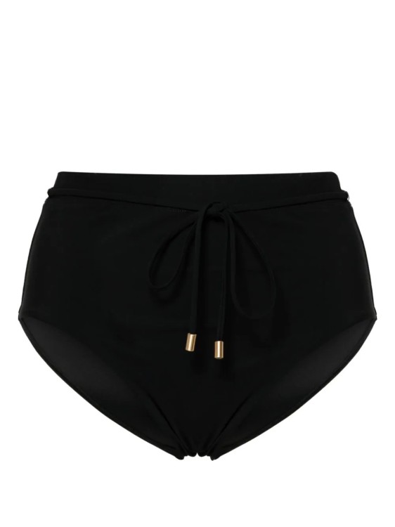 Zimmermann Black Halliday High-waisted Bikini In Black