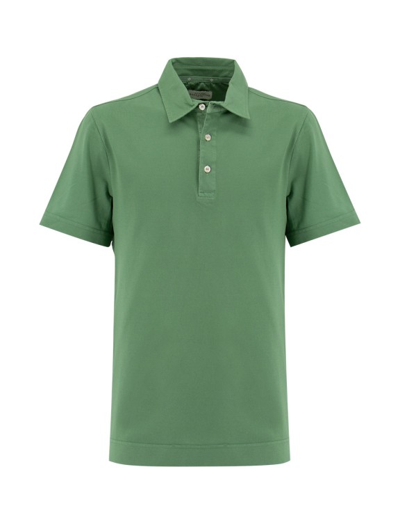 Shop Ballantyne English Field Polo Shirt In Green