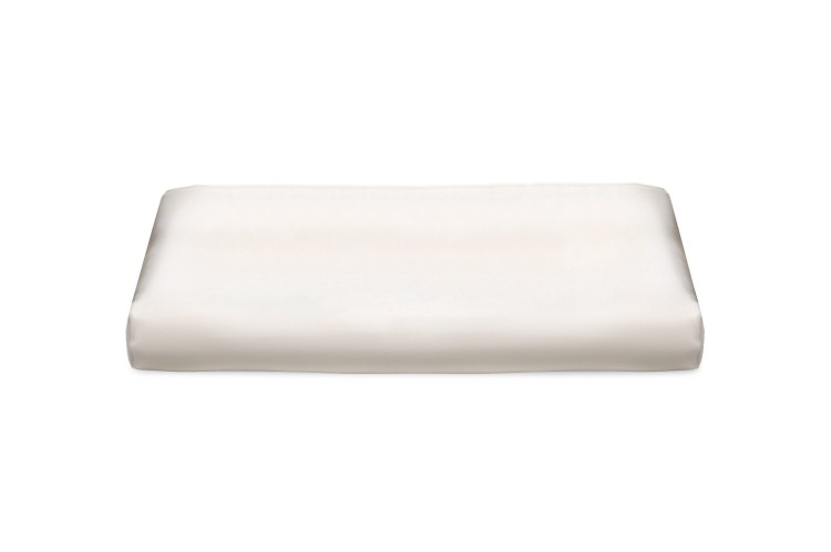 Mayfairsilk Ivory Pure Silk Duvet Cover In White