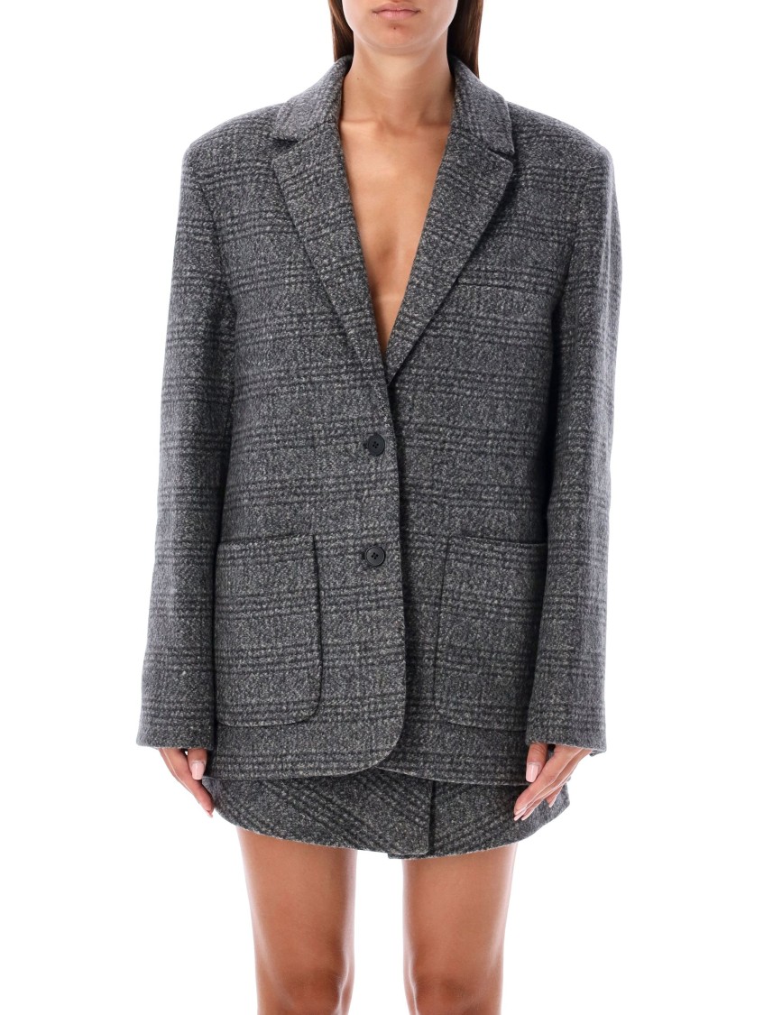 The Garment Brad Ribbon Blazer In Black