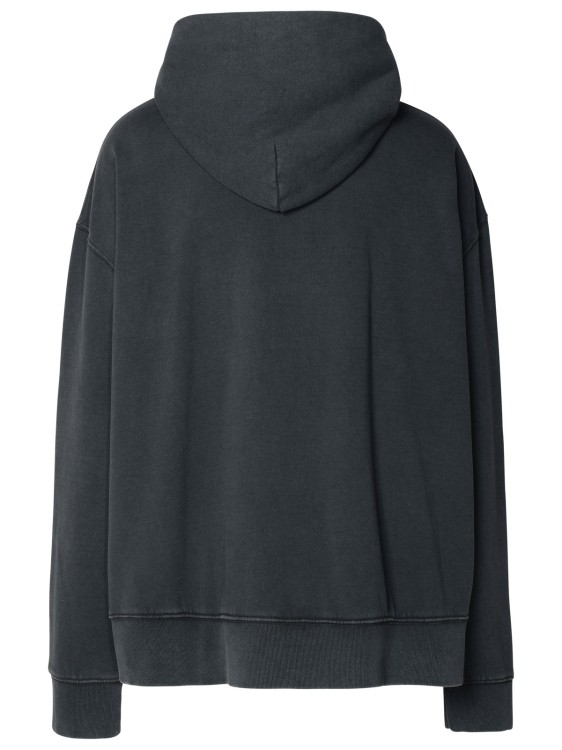 Shop Maison Margiela Gray Cotton Sweatshirt In Black