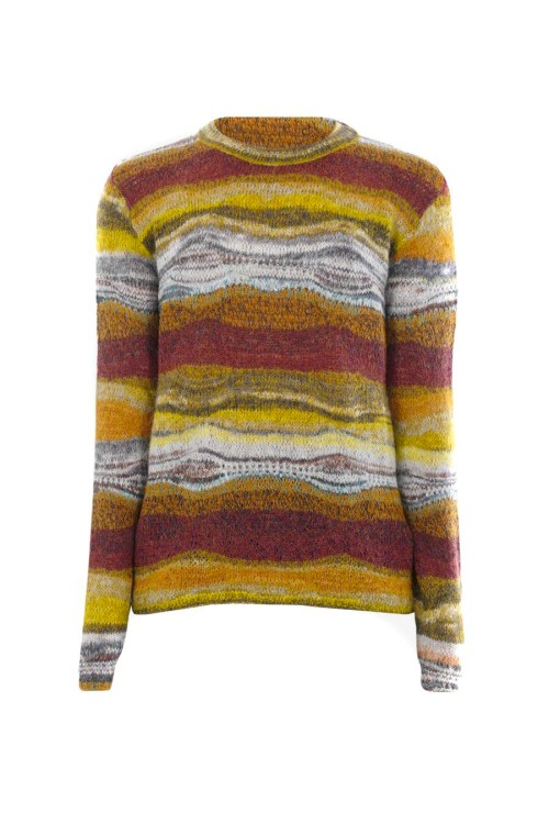 Paura Di Danilo Multicolor Mohair/polyester Blend Knitwear In Multicolor