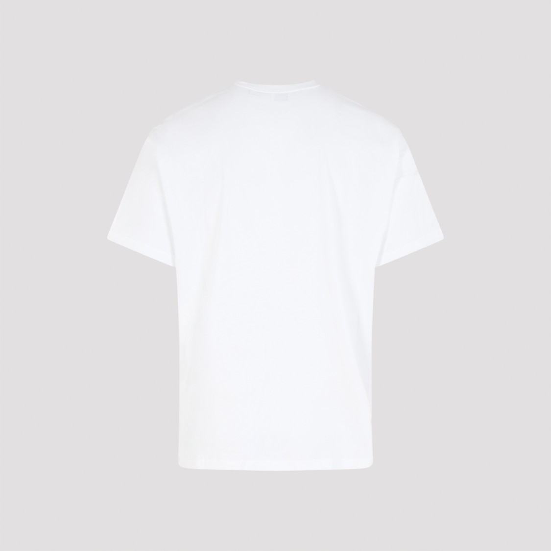 Shop Burberry White Cotton T-shirt