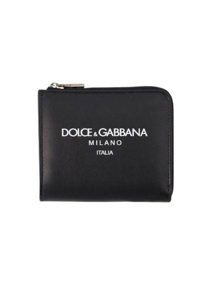 Dolce & Gabbana Logo Wallet - Leather - Green