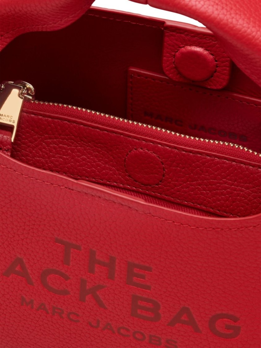 Shop Marc Jacobs Red Front Logo Bag