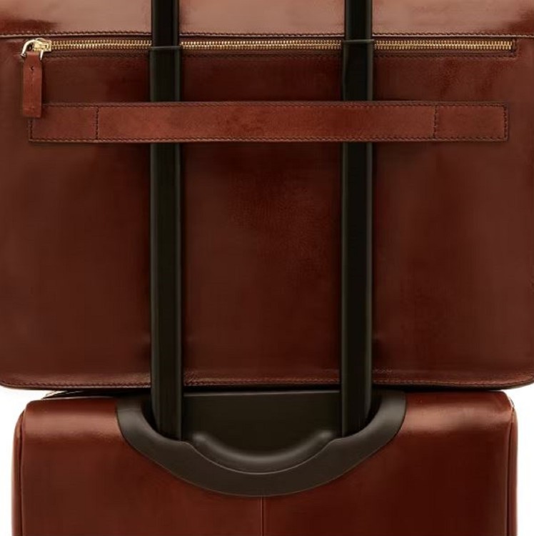 Shop The Bridge Brown Leather Briefcase