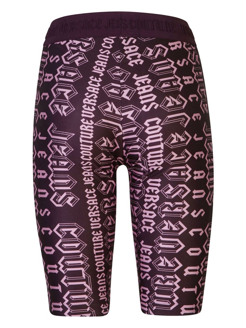 Versace Jeans Couture Trousers In Purple