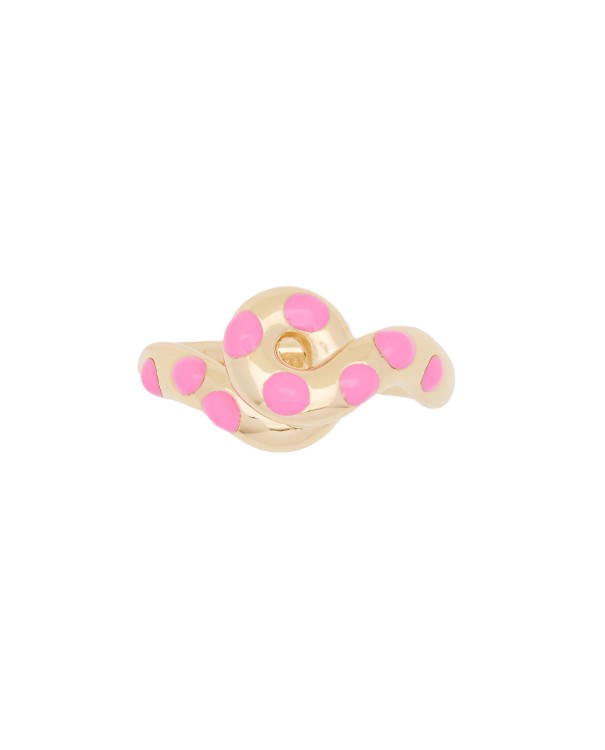 Shop Bea Bongiasca Chonky Wave Polka Dots Ring In Not Applicable