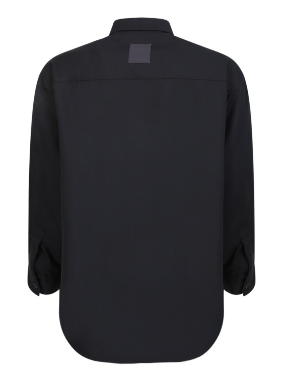 Shop Lardini Black Relaxed Shirt