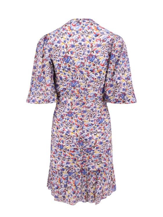 Shop Isabel Marant Biologic Cotton Dress In Grey