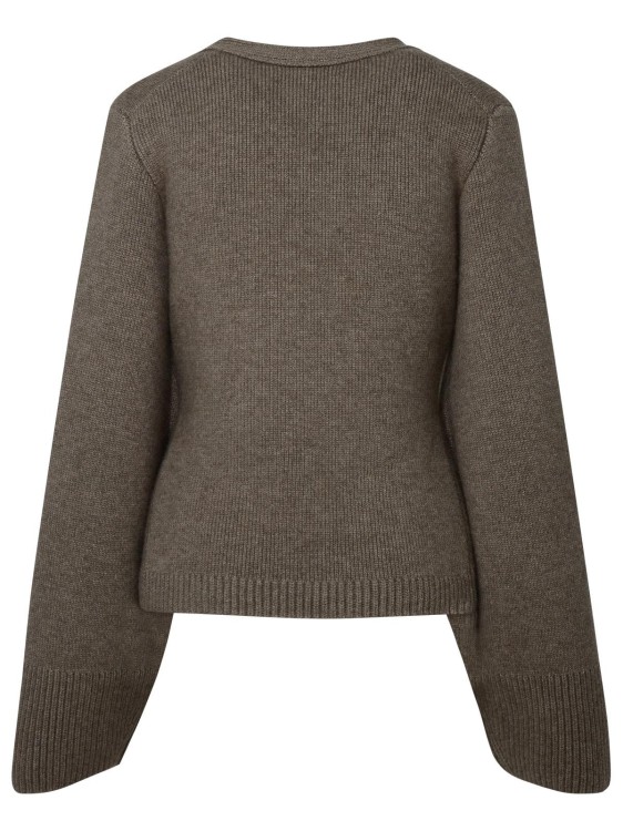 Khaite Scarlet Cashmere-blend Cardigan In Grey