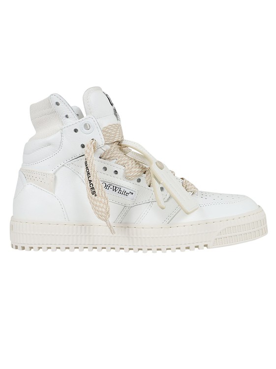 Shop Off-white 3.0 Off Court Leather Sneakers In White