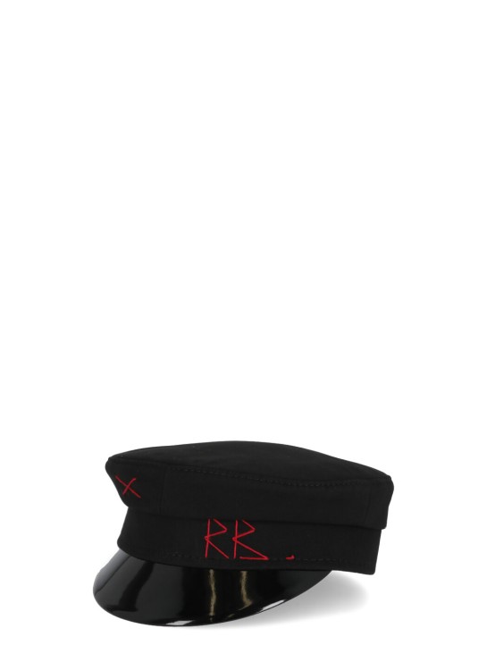 Shop Ruslan Baginskiy Black  Cotton Hat