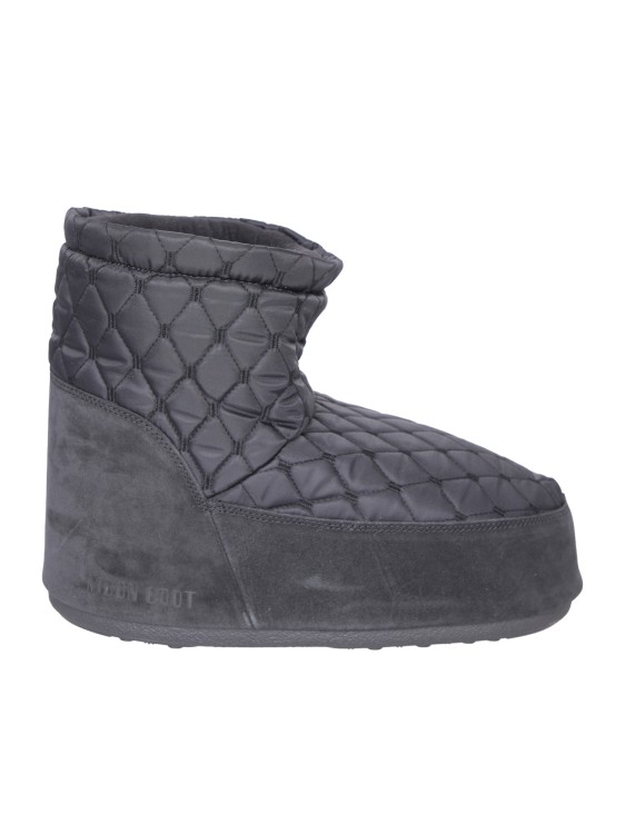 Moonboot Low-top Ankle Boot In Grey