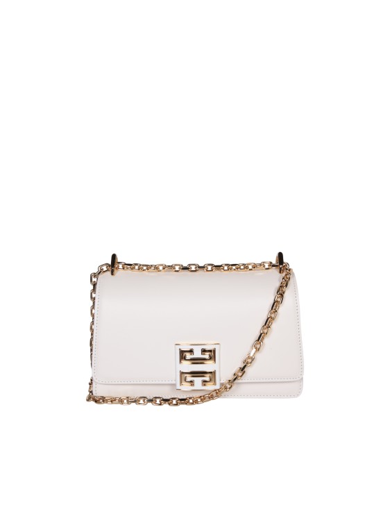 Givenchy Leather Chain Bag In White