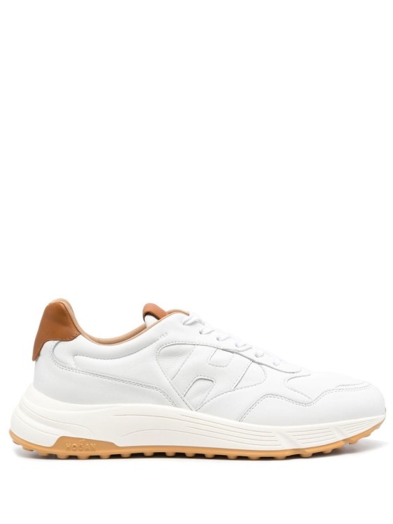 Hogan White Laced-up Sneakers