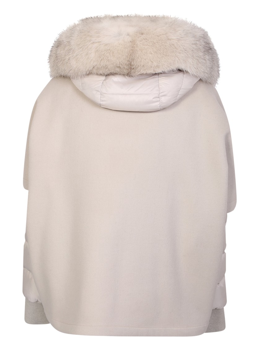 Moorer Fresia-le Down Coat In Grey