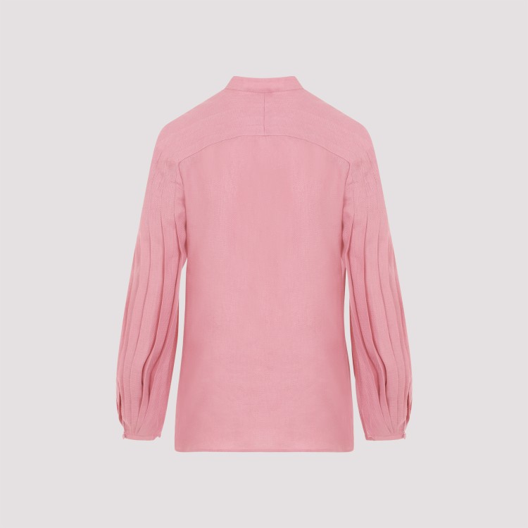 Gabriela Hearst Laetitia Blouse In Pink