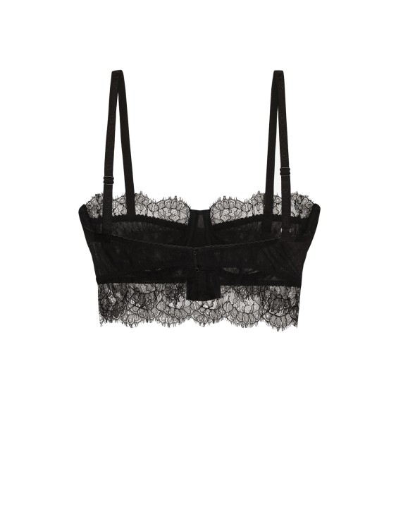 Shop Dolce & Gabbana Black Lace Bralette