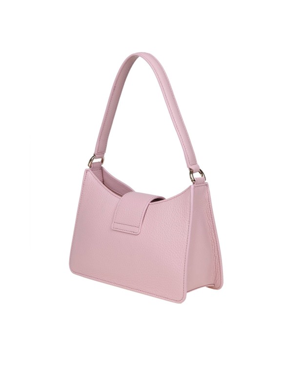 Shop Furla 1927 S Shoulder Bag In Pink Soft Leather