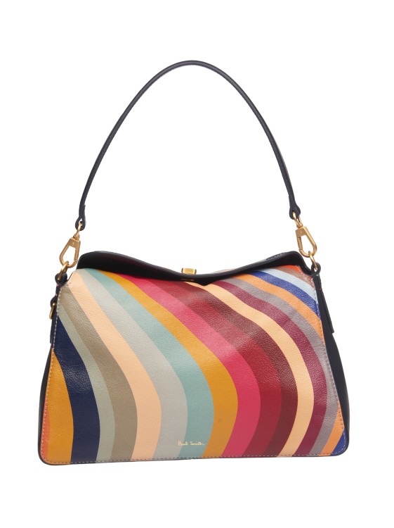 Paul Smith Multicolor Striped Shoulder Bag