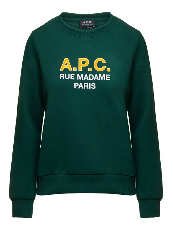 Apc A.p.c. Sweatshirt With Logo In Black
