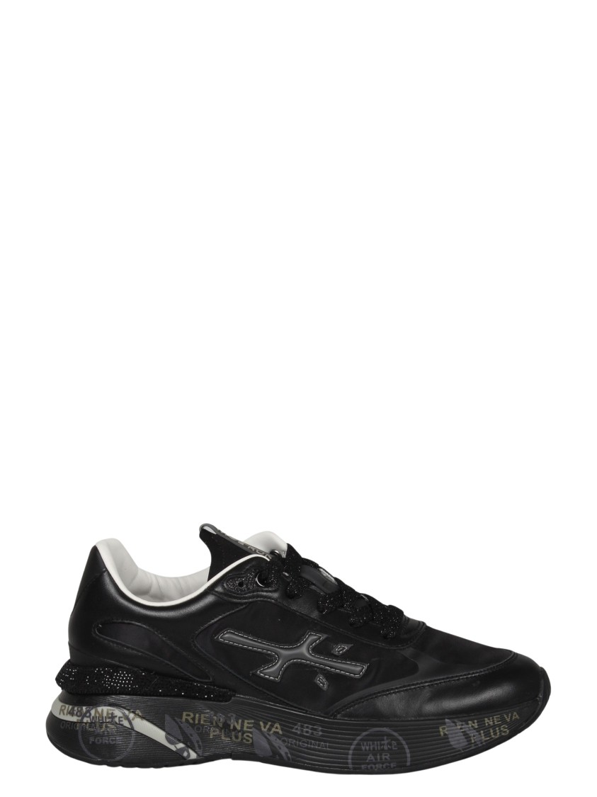 Shop Premiata Moerund 7058 Sneakers In Black