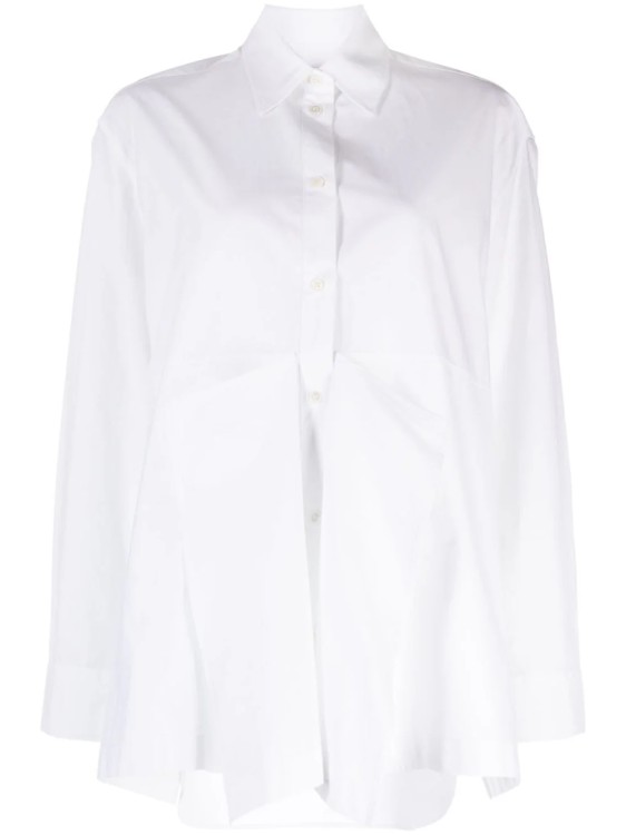 Jw Anderson White Paneled Shirt
