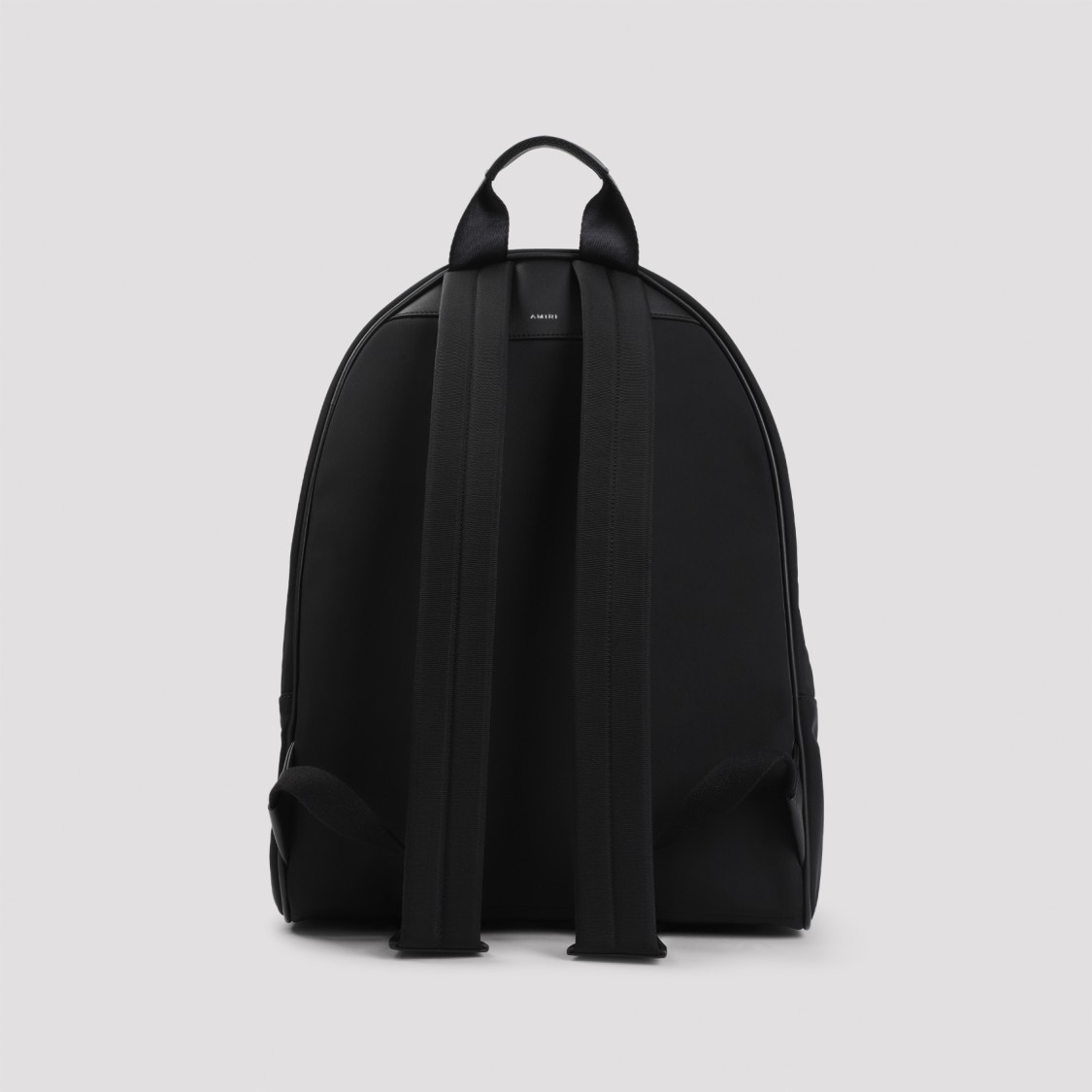 Amiri Black Backpack With Arts District Print In Tech Fabric Man In Black