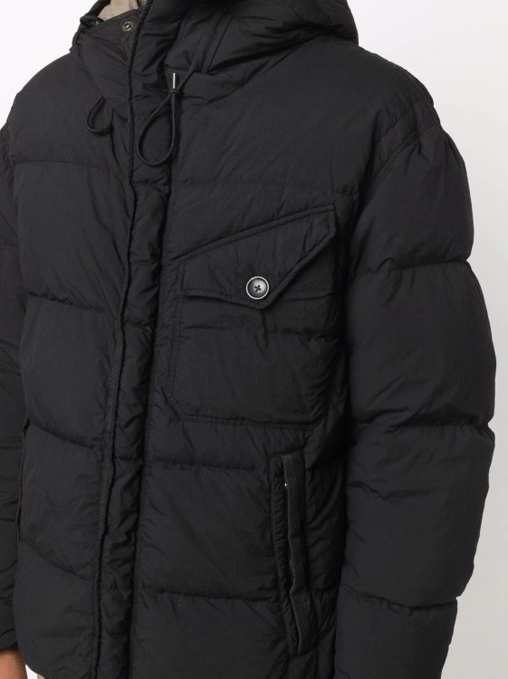 Shop Ten C Survival Down Jacket In Black