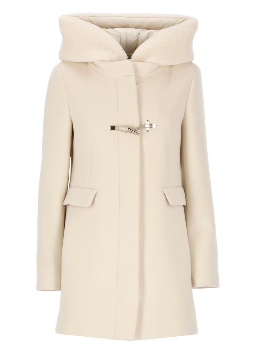 Fay Toggle Coatt In Neutrals