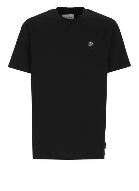 Philipp Plein Pp Hexagon T-shirt In Black