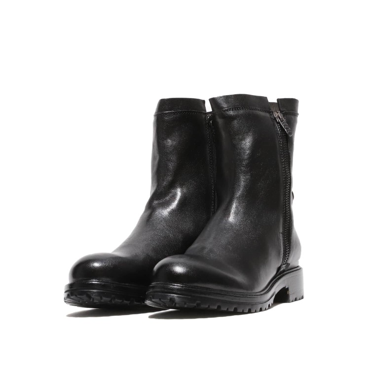 Shop Hundred 100 Black Leather Ankle Boots