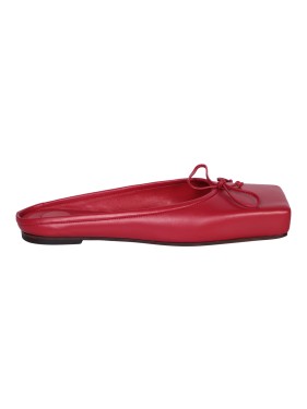 Red Ballet Flats by Jacquemus in Red color for Luxury Clothing
