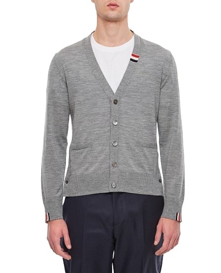 Thom Browne Jersey Stitch Relaxed Fit In Grey