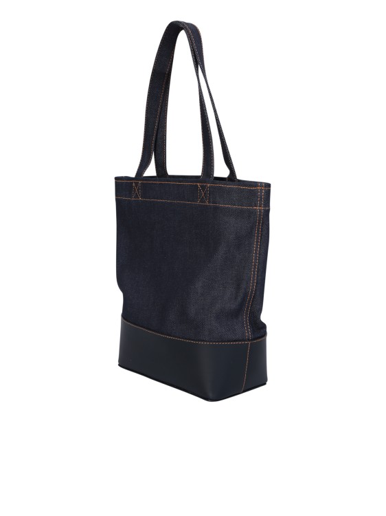 Shop Apc The Axel Tote Bag In Blue