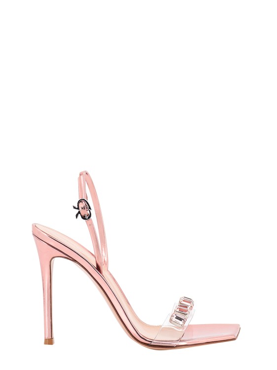 Gianvito Rossi Ribbon Candy Sandals In Pink