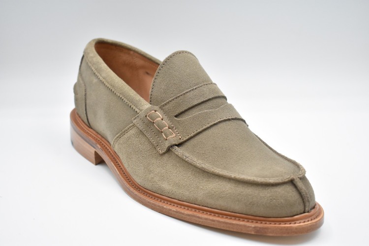 Shop Tricker's Visone Flat Shoes In Brown