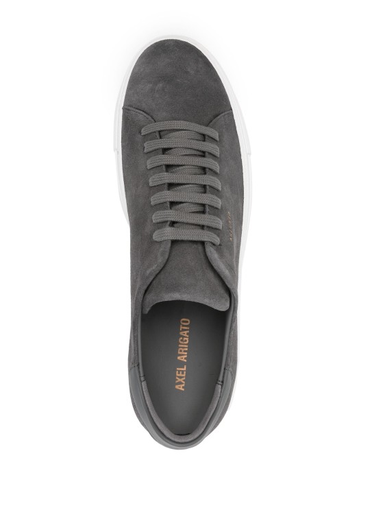 Axel Arigato Clean 90 Leather Sneakers In Gray