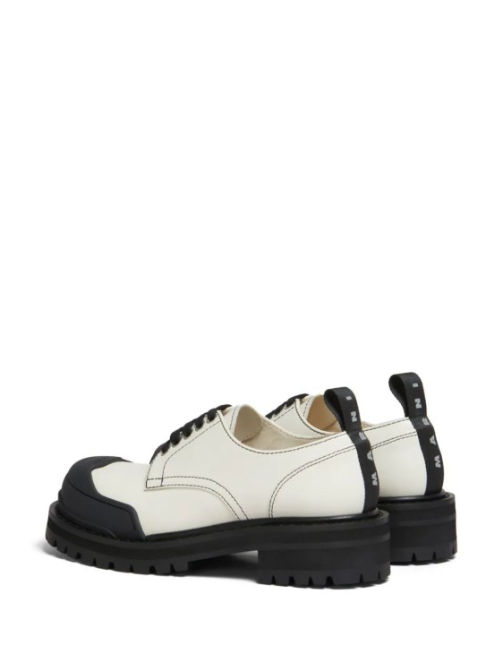 Shop Marni Dada Shoes White/black