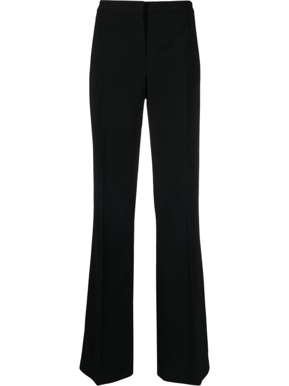 Shop Pinko Black High-waisted Trousers