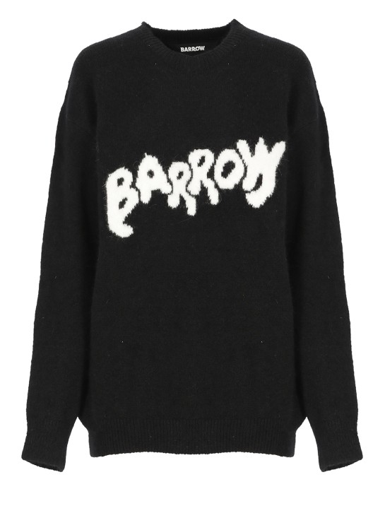 Barrow Logoed Jumper In Black